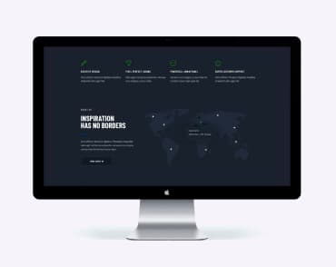 компютер с загруженным сайтом